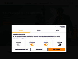 eurail.com screenshot