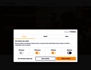 eurailgroup.com screenshot