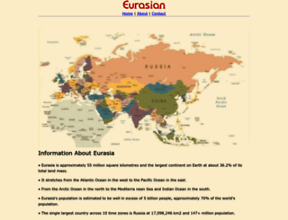 eurasian.com screenshot