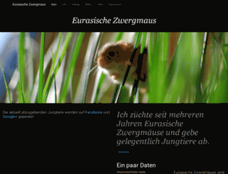 eurasische-zwergmaus.de screenshot