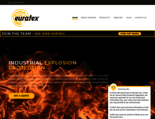 euratex.co.uk screenshot