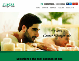 eureka-massagecenter.com screenshot