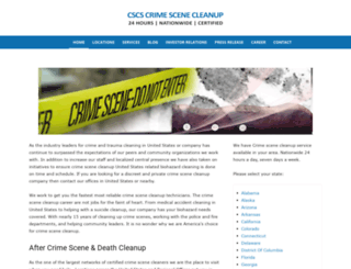 eureka-wisconsin.crimescenecleanupservices.com screenshot
