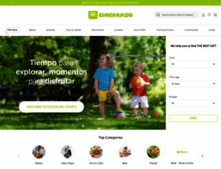 eurekakids.es screenshot