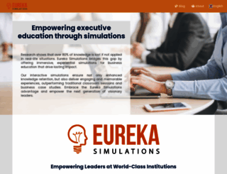 eurekasimulations.com screenshot