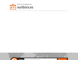 euribors.es screenshot