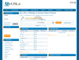 eurls.com screenshot