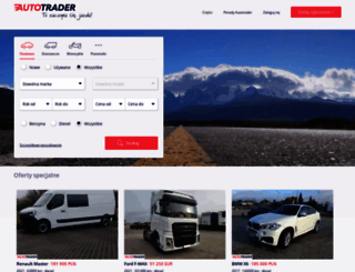 euro-cars.autotrader.pl screenshot