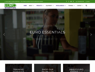 euro-essentials.com screenshot