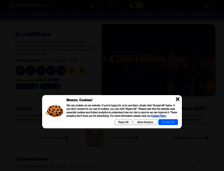 euro-millions.com screenshot