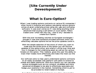 euro-option.com screenshot