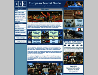 euro-t-guide.com screenshot