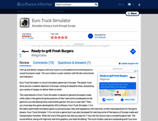 euro-truck-simulator.informer.com screenshot