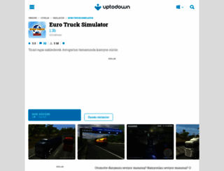 euro-truck-simulator.tr.uptodown.com screenshot