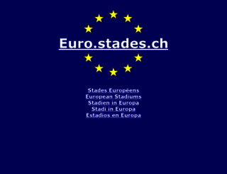 euro.stades.ch screenshot
