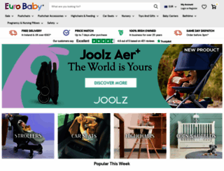 eurobaby.ie screenshot