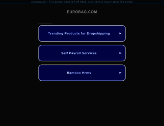eurobag.com screenshot