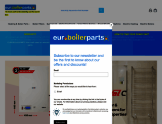 euroboilerparts.co.uk screenshot