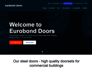 eurobonddoors.co.uk screenshot