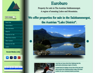 euroburo-salzkammergut.com screenshot