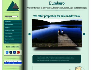 euroburo-slovenia.com screenshot