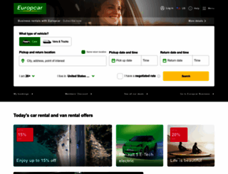 eurocar.com screenshot