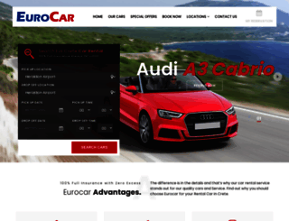 eurocar.gr screenshot