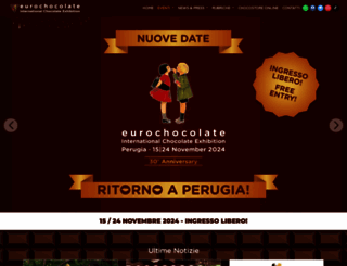eurochocolate.com screenshot