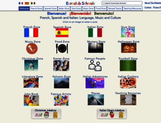 euroclubschools.co.uk screenshot