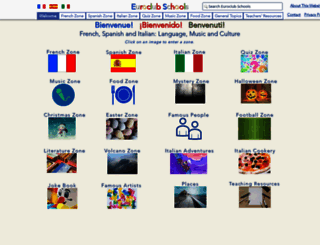 euroclubschools.org.uk screenshot