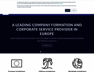 eurocompanyformations.com screenshot