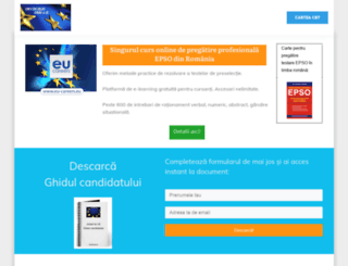 euroconcurs.ro screenshot