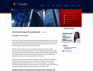 euroconsultant.pila.pl screenshot