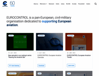 eurocontrol.fr screenshot