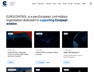 eurocontrol.int screenshot