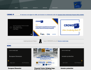 eurocrowd.org screenshot