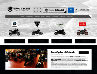 eurocyclesoforlando.com screenshot