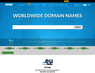 eurodns.lu screenshot