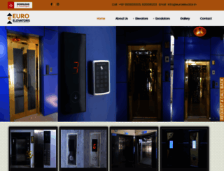euroelevator.in screenshot