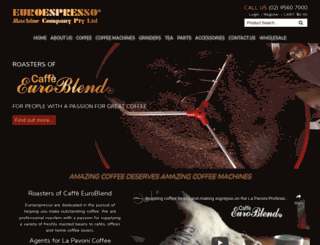 euroespresso.com.au screenshot