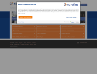 eurofins.com screenshot