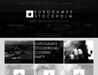 eurogamesstockholm.com screenshot