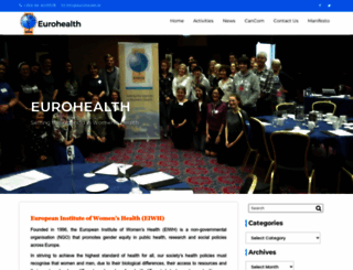 eurohealth.ie screenshot