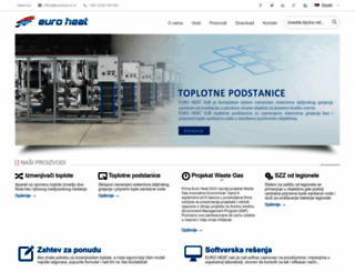 euroheat.co.rs screenshot