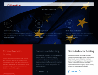 eurohost.com screenshot