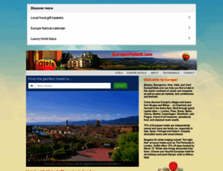 eurohotels.com screenshot