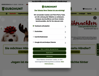 eurohunt.eu screenshot