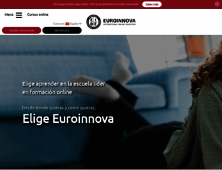 euroinnova.edu.es screenshot