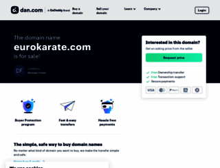 eurokarate.com screenshot