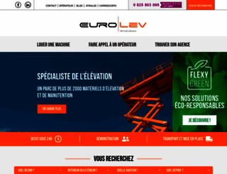 eurolev.fr screenshot